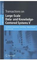 Transactions on Large-Scale Data- And Knowledge-Centered Systems V