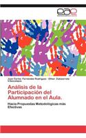 Analisis de La Participacion del Alumnado En El Aula.