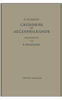 F. Schiecks Grundriss Der Augenheilkunde Für Studierende