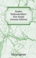 Raabes "Hollunderblute": Eine Studie (German Edition)