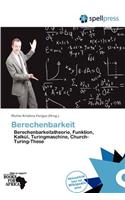 Berechenbarkeit: (German)