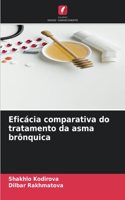 Eficácia comparativa do tratamento da asma brônquica