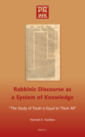 Rabbinic Discourse as a System of Knowledge