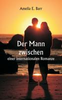 Mann zwischen einer internationalen Romanze