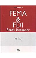 Taxmanns FEMA & FDI Ready Reckoner by V. S. Datey