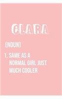 Clara Same as a normal girl just much cooler