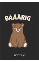 Bääärig Notizbuch
