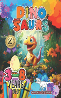 Coloring book Dinosaurs