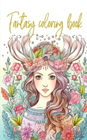 Fantasy coloring book