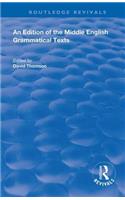 An Edition of the Middle English Grammatical Texts