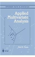 Applied Multivariate Analysis