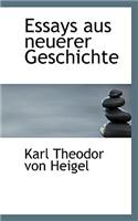 Essays Aus Neuerer Geschichte