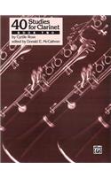 40 Studies for Clarinet, Book Two