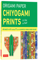 Origami Paper - Chiyogami Prints - 6 3/4 - 48 Sheets