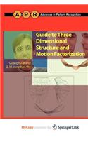 Guide to Three Dimensional Structure and Motion Factorization: (English)