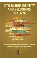 Citizenship, Identity and Belonging in Kenya