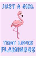 Just A Girl That Loves Flamingos