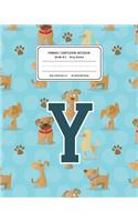 Primary Composition Notebook Grades K-2 Story Journal Y