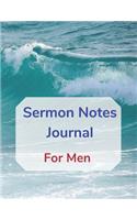 Sermon Notes Journal for Men