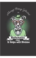 Math Division Notebook Journal