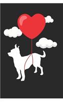 Chihuahua Journal - Chihuahua Notebook - Valentine's Day Gift for Chihuahua Lovers