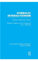 Symbolic Interactionism (RLE Social Theory)