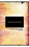 Greek Lands and Letters