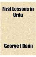 First Lessons in Urdu