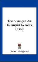 Erinnerungen an D. August Neander (1882)