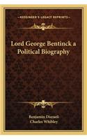 Lord George Bentinck a Political Biography