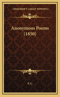 Anonymous Poems (1850)