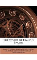 The Works of Francis Bacon Volume 15