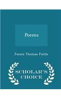 Poems - Scholar's Choice Edition: (English)