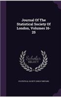 Journal of the Statistical Society of London, Volumes 16-25