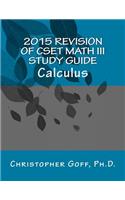 2015 Revision of CSET Math III