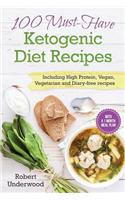Ketogenic Low Carb Diet Cookbook: 100 Must-Have Ketogenic Diet Recipes with A 1(English)