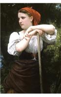 "Faneuse" by William-Adolphe Bouguereau - 1869: Journal (Blank / Lined)(Art of Life Journal)