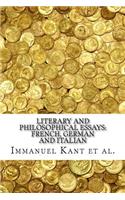 Literary and Philosophical Essays