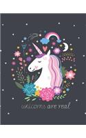 Unicorns are Real (Journal, Diary, Notebook for Unicorn Lover)