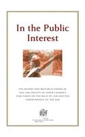 In the Public Interest