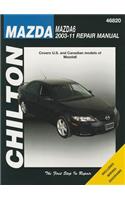 Mazda 6 Automotive Repair Manual, 2003-2010.