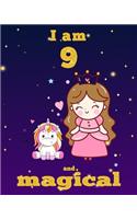 unicorn journal i am 9 and magical