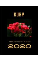 2020 Weekly & Monthly Planner
