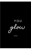 you glow notebook
