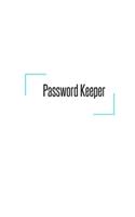 Password Keeper: Potable Size 5" x 8", Logbook To Protect Usernames, Internet Websites and Passwords, Password and Username Keeper with Alphabetically organized, Han