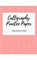 Calligraphy Paper for Beginners: Modern Calligraphy Practice Sheets - 100 sheets, Nifty Hand Lettering Practice Notepad, Calligraphy Parchment Paper, Alphabet Practice Sheets