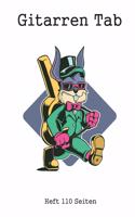 Gitarren Tab Heft 110 Seiten