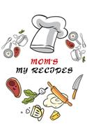 kitchen Notebook "mom's recipes"