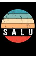 Salu: 100 Pages 6 'x 9' -Dot Graph Paper Journal Manuscript - Planner - Scratchbook - Diary