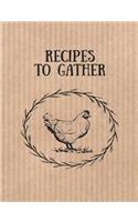 Recipes to Gather